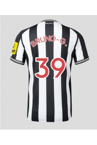 Newcastle United Bruno Guimaraes #39 Jalkapallovaatteet Kotipaita 2023-24 Lyhythihainen